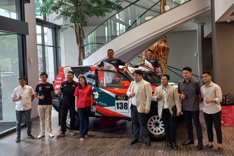 Peluncuran tim balap reli Jejelogy GHP untuk berkompetisi di Asia Cross Country Rally (AXCR) 2023