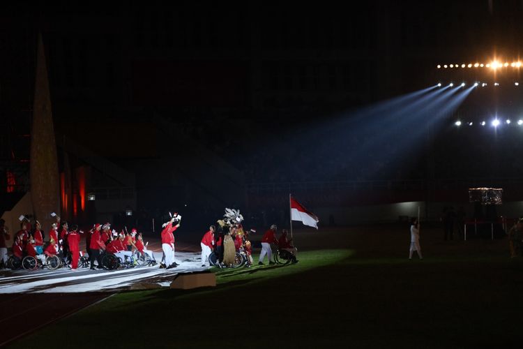 Kontingen Indonesia di ASEAN Para Games 2022.