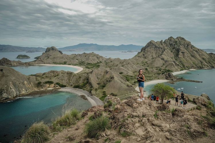 Ilustrasi Pulau Padar di Labuan Bajo, NTT. Ratusan wisatawan masih tertahan di Labuan Bajo. 