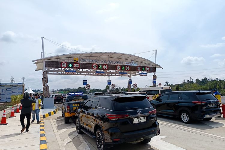 84.457 Kendaraan Lintasi Tol IKN Selama Libur Lebaran 2026