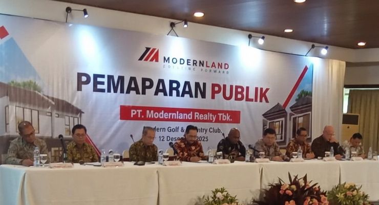 Laba Bersih Modernland Melesat 367 Persen Didukung Kawasan Industri