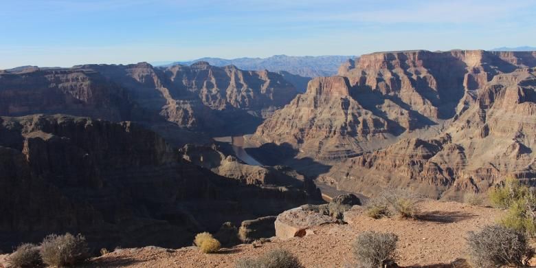 Pemandangan Grand Canyon dari sisi Barat.