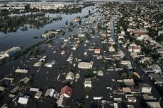 Banjir di Ukraina Usai Bendungan Kakhovka Jebol: 6 Tewas dan 35 Orang Hilang