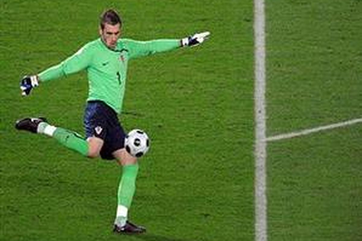 Kiper Spartak Moskwa diminati Harry Redknapp.