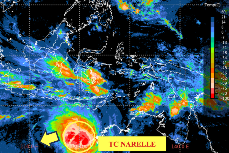 BPBD Bantul Peringatkan Cuaca Ekstrem Imbas Siklon Tropis Narelle, Warga DIY Diharap Waspada