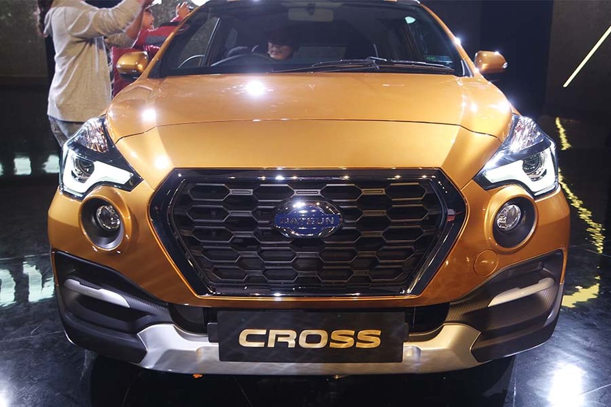 Datsun Cross resmi diperkenalkan untuk dunia, di Jakarta, Kamis (18/1/2018).