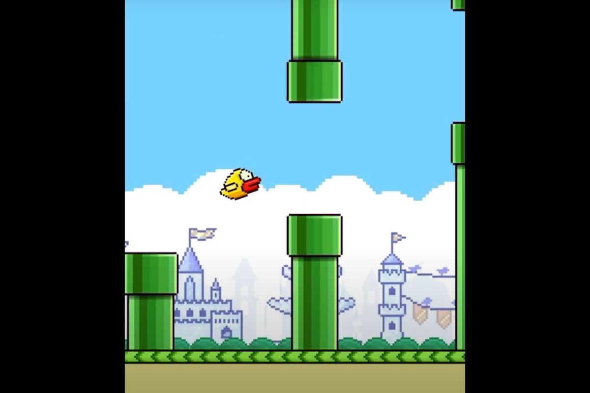 Ilustrasi Game Flappy Bird