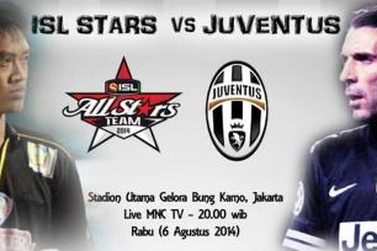 Kiper Arema Indonesia, Kurnia Meiga, dan penjaga gawang Juventus, Gianluigi Buffon, akan menunjukkan kemampuannya pada laga persahabatan di Stadion Utama Gelora Bung Karno, Rabu (6/8/2014). 