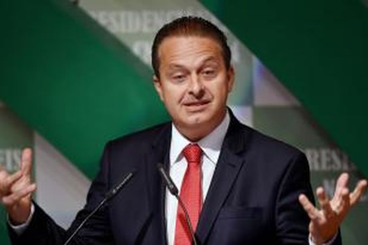 Eduardo Campos. Gambar diambil pada 6 Agustus 2014