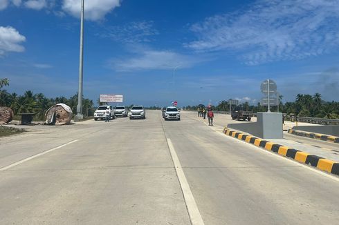 Jalan Utama Tol Sigli-Banda Aceh Seksi 6 Beres Dikerjakan Hutama Karya