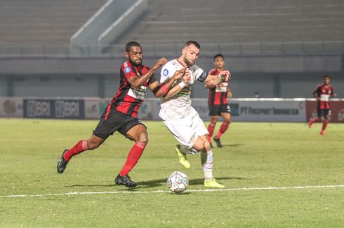 HT Persipura Vs Persija, Gempuran Macan Kemayoran Belum Berbuah Hasil