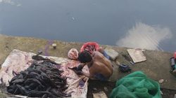 Hanya Pakai Sendok, 5 Pria yang Diamankan Satpol PP Terlatih Menyiangi Ikan Sapu-sapu