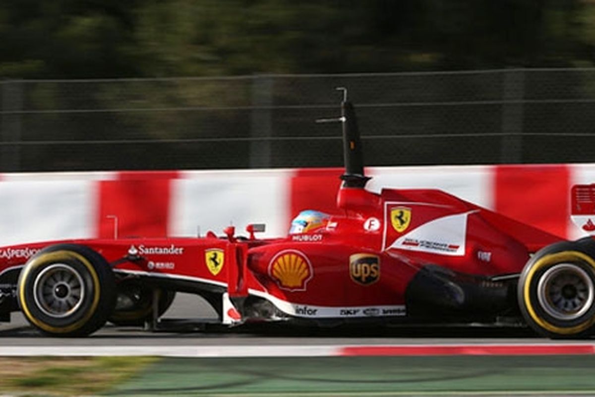 Alonso sedang menjajal F138