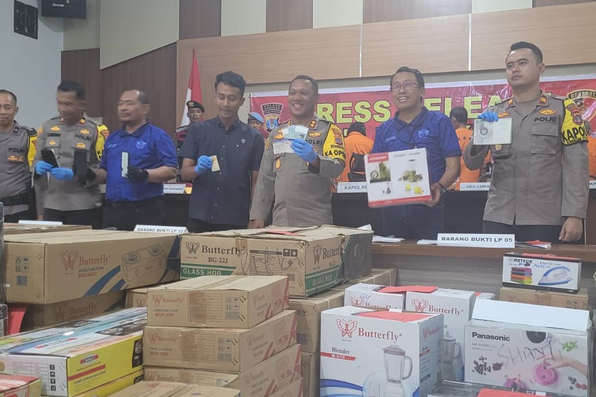 Ratusan Barang Elektronik Ilegal Asal Malaysia Diamankan di Pulau Sebatik