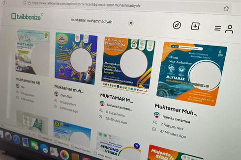 35 Link Download Twibbon Muktamar Muhammadiyah 2022 dan Cara Pakainya