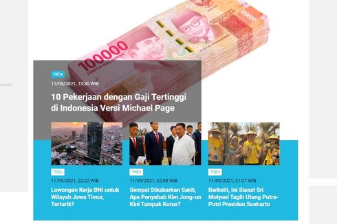 [POPULER TREN] 10 Pekerjaan dengan Gaji Tertinggi di Indonesia | 10 Kepala Daerah Terkaya di Indonesia