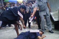 Polisi Magelang Reka Ulang Pembunuhan Bermotif Cemburu