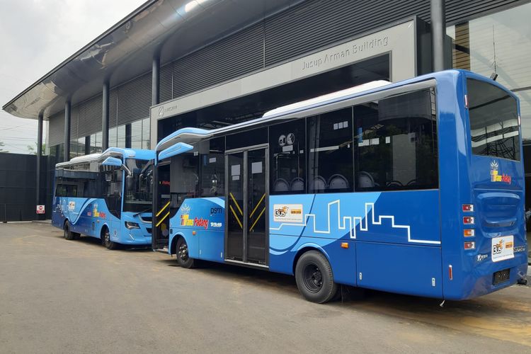 Bus BTS buatan karoseri Laksana