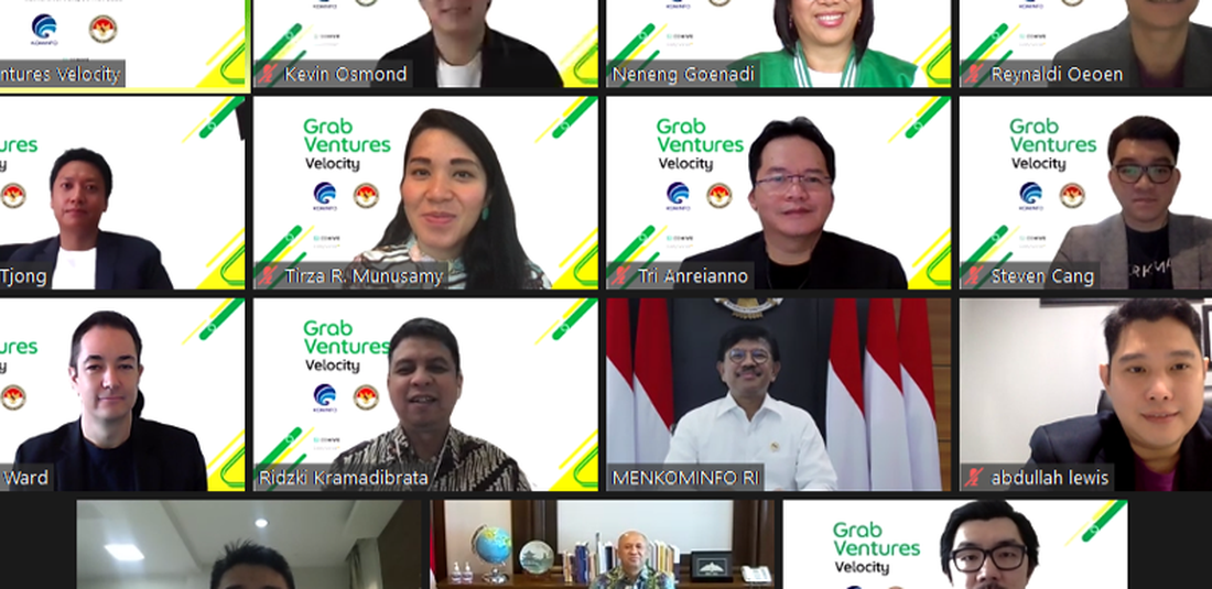 Grab Ventures Velocity mengumumkan lima finalis startup angkatan tiga lewat konferensi virtual, Jumat (15/5/2020).