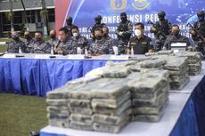 TNI AL Gagalkan Penyelundupan 179 Kilogram Kokain di Selat Sunda