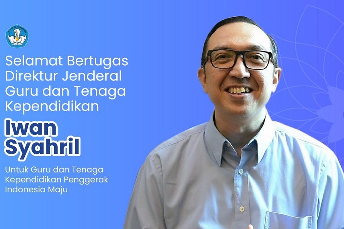 Iwan Syahril yang kini mengemban tugas sebagai Dirjen GTK Kemdikbud.