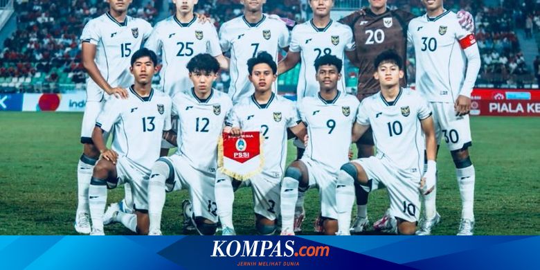 Susunan Pemain Timnas U17 Indonesia Vs Makedonia Utara