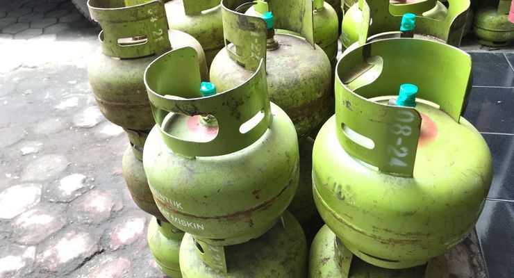 [KLARIFIKASI] Panwaslu Jelaskan Foto Tumpukan Elpiji 3 Kg di PAC PDI-P Banjarsari