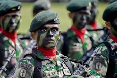 Ultah TNI ke-69, Polsek Berikan Kue Ulang Tahun ke Koramil