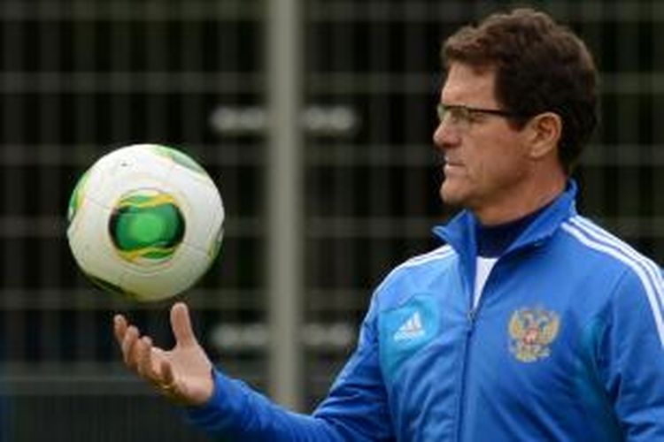 Pelatih tim nasional Rusia, Fabio Capello.