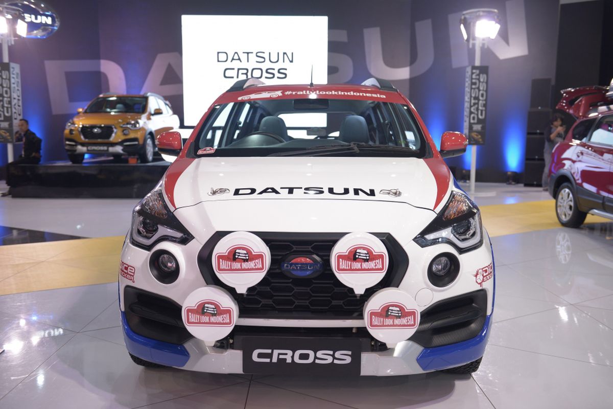 Modifikasi Datsun Cross yang dipamerkan di IIMS 2018