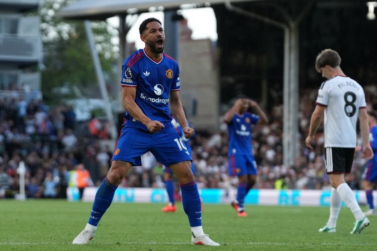 Hasil Fulham vs Man United 1-1, Cunha Selamatkan Setan Merah