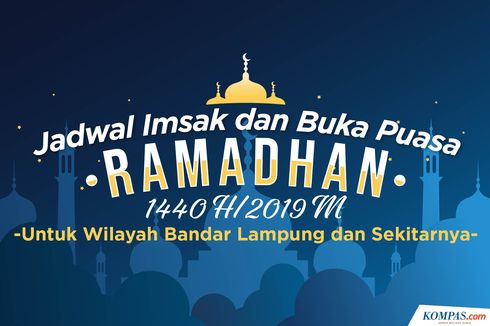 Jadwal Imsak dan Maghrib Ramadhan 1440 H untuk Bandar Lampung