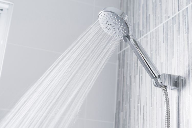 Ilustrasi shower, Ilustrasi kepala shower