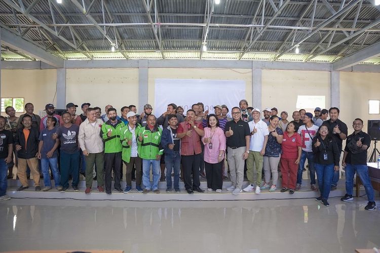 Para peserta program IHH Balige, Kabupaten Toba, Sumatera Utara. 