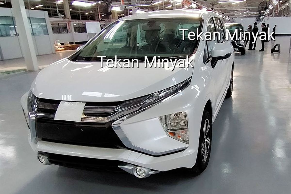 Mitsubishi Xpander di Malaysia yang diduga menjadi model facelift