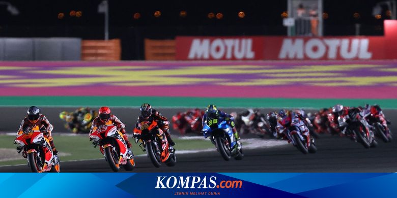 Jadwal MotoGP Qatar 2023, Sprint Race Dimulai Dini Hari