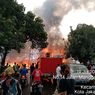 Kebakaran Landa Permukiman di Pinggir Kali Ciliwung di Manggarai