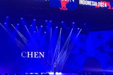 Sapa Fans Penuh Haru di Panggung Saranghaeyo Indonesia, Chen: I Love You, Guys