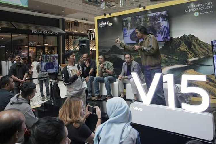  Vivo Indonesia bersama National Geographic Indonesia mengadakan pameran foto ?Go Wider Go Up? dan talkshow bertema ?Smartphone Photography? pada Minggu (14/4/2019) lalu di Kota Kasablanka, Jakarta Selatan.