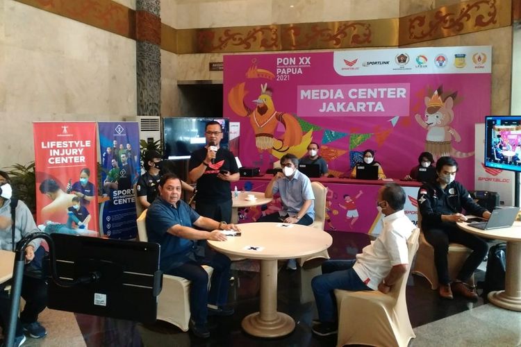 Pembukaan Media Center PON XX Papua 2021 di Jakarta