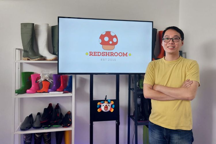 Manager Operational Redshroom Store, Raymond Mario saat ditemui di Jakarta, Jumat (4/11/2022).