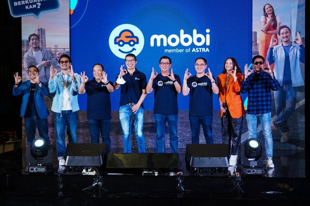 Peluncuran mobbi, platform jual beli mobil bekas 

