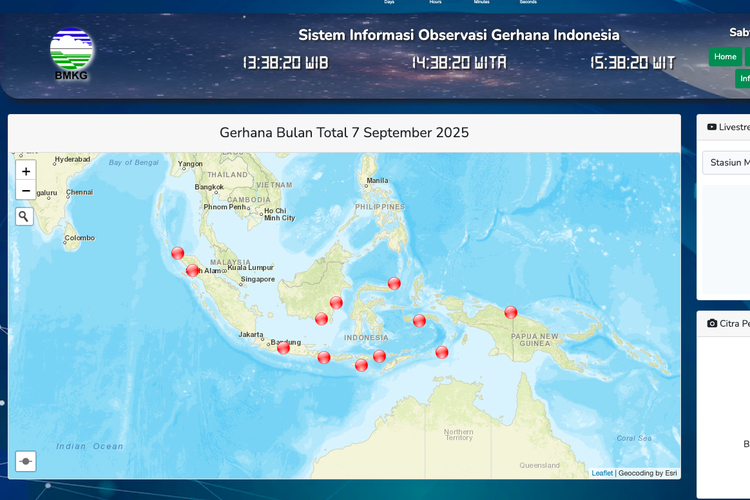 Gerhana Bulan Total 7 September 2025: Fenomena Blood Moon Bisa Disaksikan di Indonesia