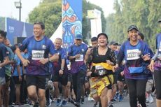 Ribuan Pelari Ramaikan Mandiri Jogja Marathon 2019, Menteri BUMN dan Bupati Sleman pun Ikut Berlari
