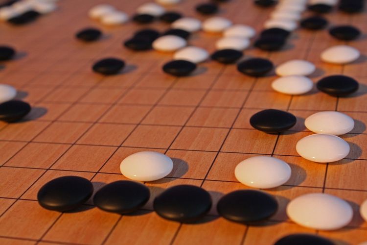 Permainan papan Go Board alias Baduk atau Waiqi yang menjadi inspirasi dibuatnya QR Code.