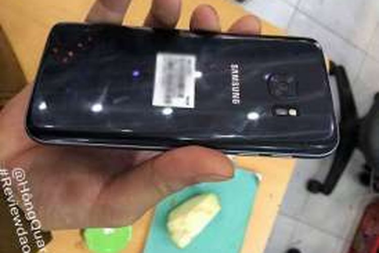 Bocoran tampak belakang Samsung Galaxy S7