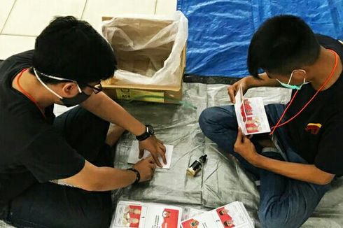 Petugas Sortir dan Lipat Surat Suara di Banjarmasin Diupah Rp 141.000 Per Kotak