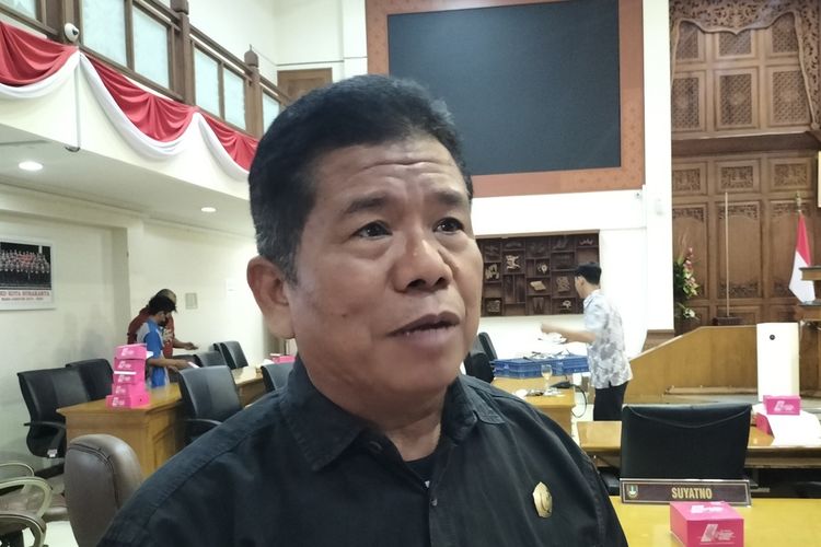 Ketua Fraksi PDI-P DPRD Kota Solo, Y.F Sukasno