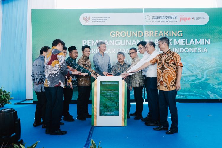 Pabrik Melamin Rp 10 T di Gresik Dibangun, Siap Serap 1.000 Tenaga Kerja