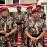 Pesan Mayjen Widi ke Brigjen Iwan Setiawan Saat Tradisi Penyerahan Satuan Kopassus